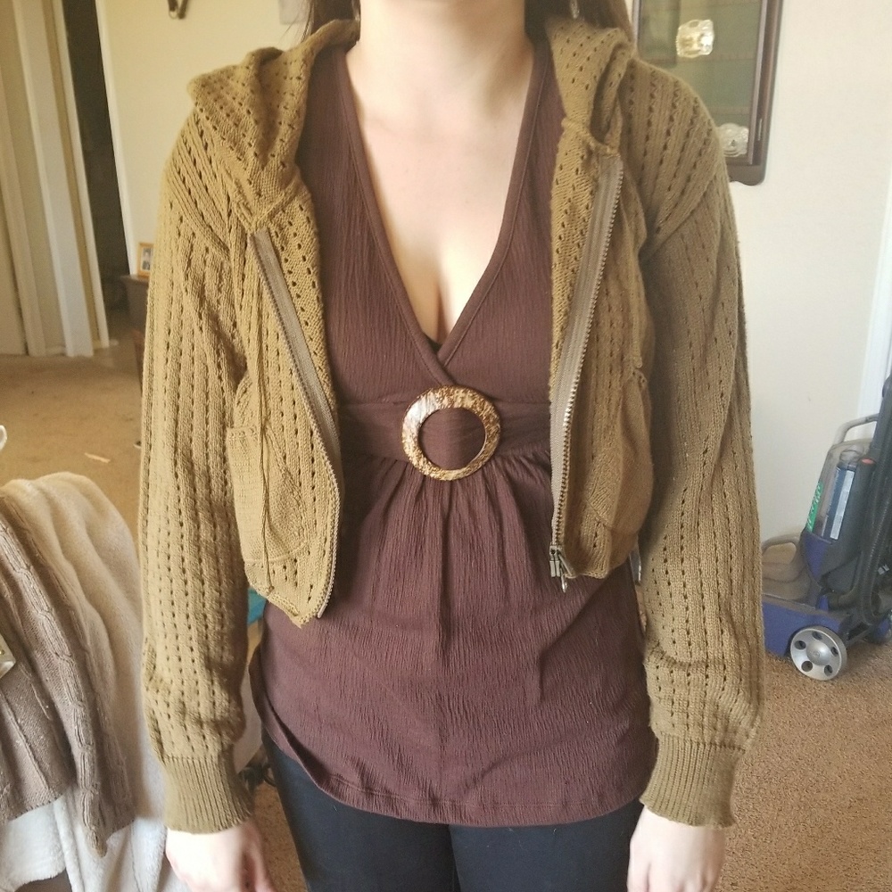 RICE by RICO crop top sweater